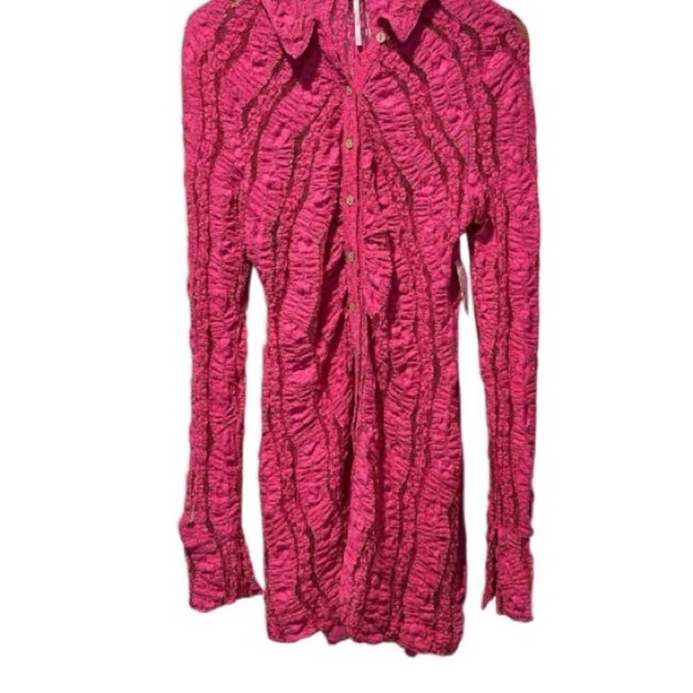 New Free People Shayla Lace Boho Mini Dress - Picture 6 of 14